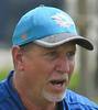 Miami Dolphins offensive line coach Chris Foerster 